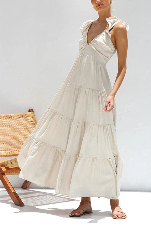 Macy Ruffle Maxi Dress