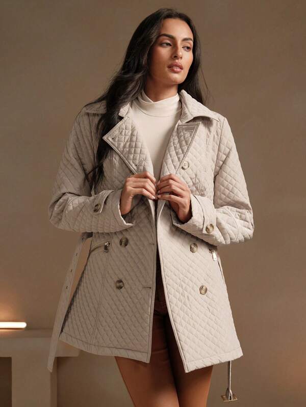 Isabel Jacquard Coat