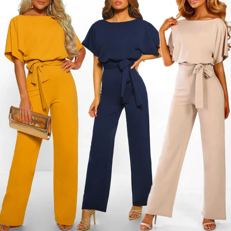 Olivia Short Sleeve Jumpsuit