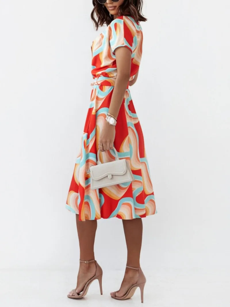 Maddison Abstract Dress