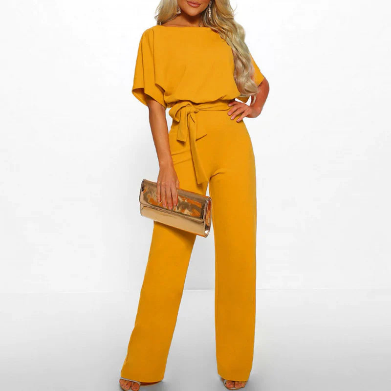 Olivia Short Sleeve Jumpsuit