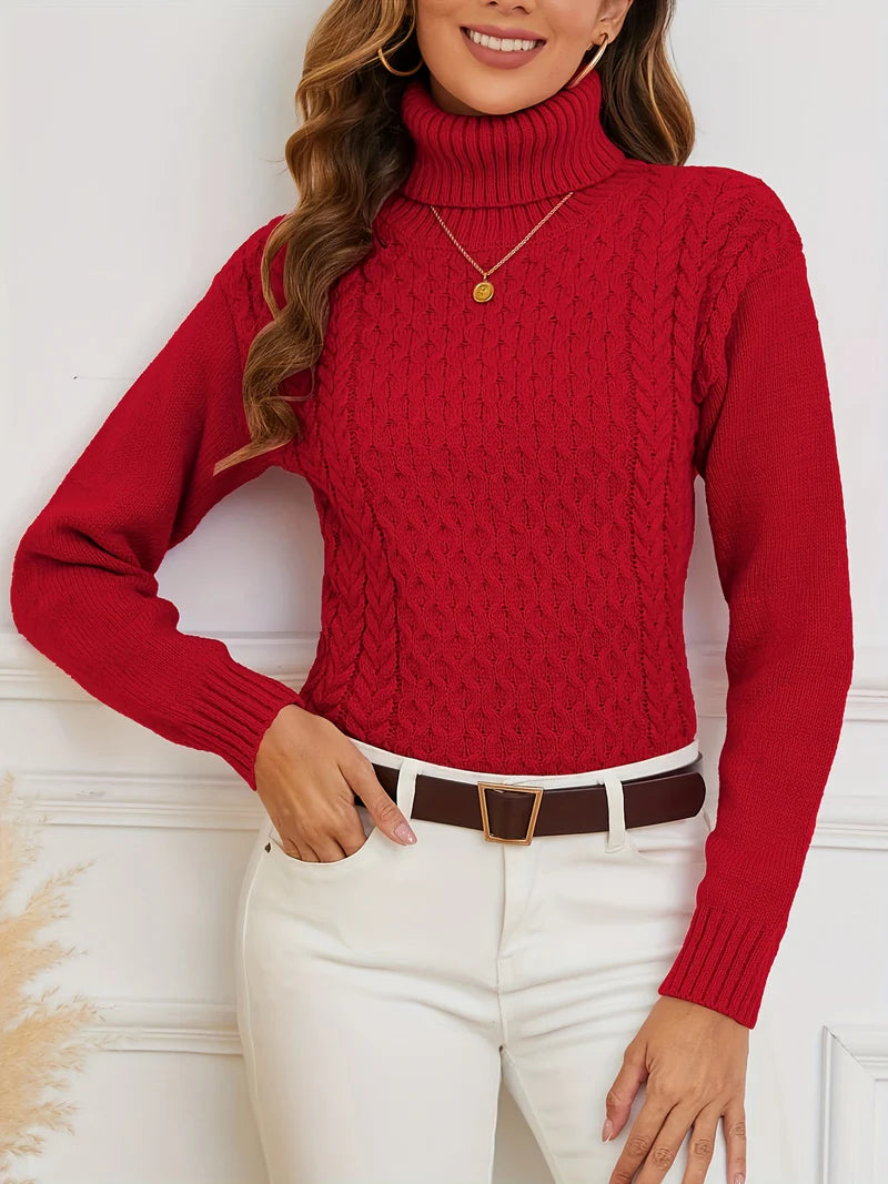 Sarina Cozy Turtleneck Sweater