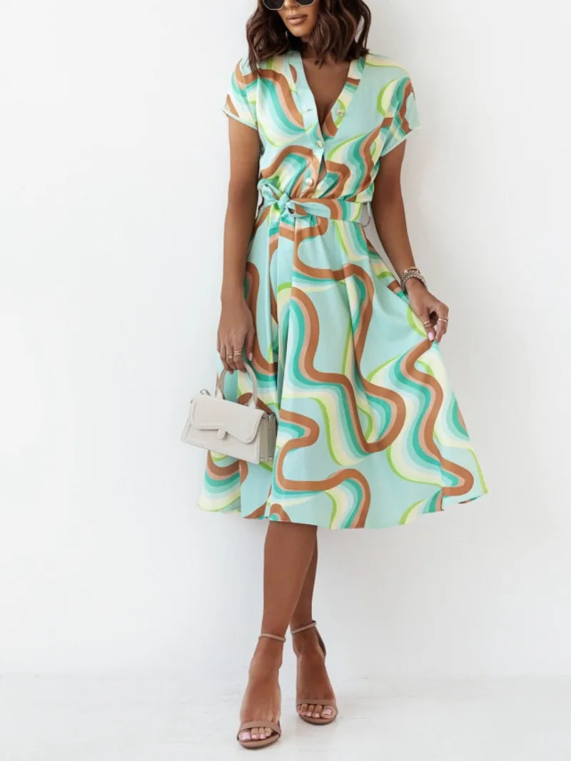 Maddison Abstract Dress