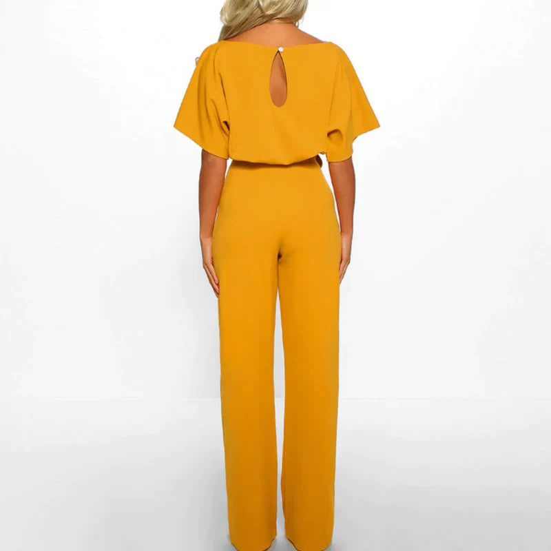 Olivia Short Sleeve Jumpsuit