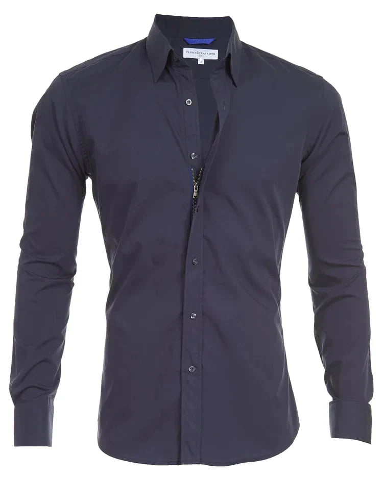 Roger Classic Dress Zip Shirt