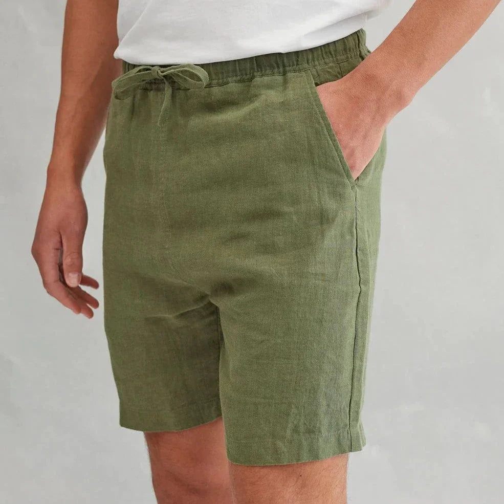 Michael Linen Shorts