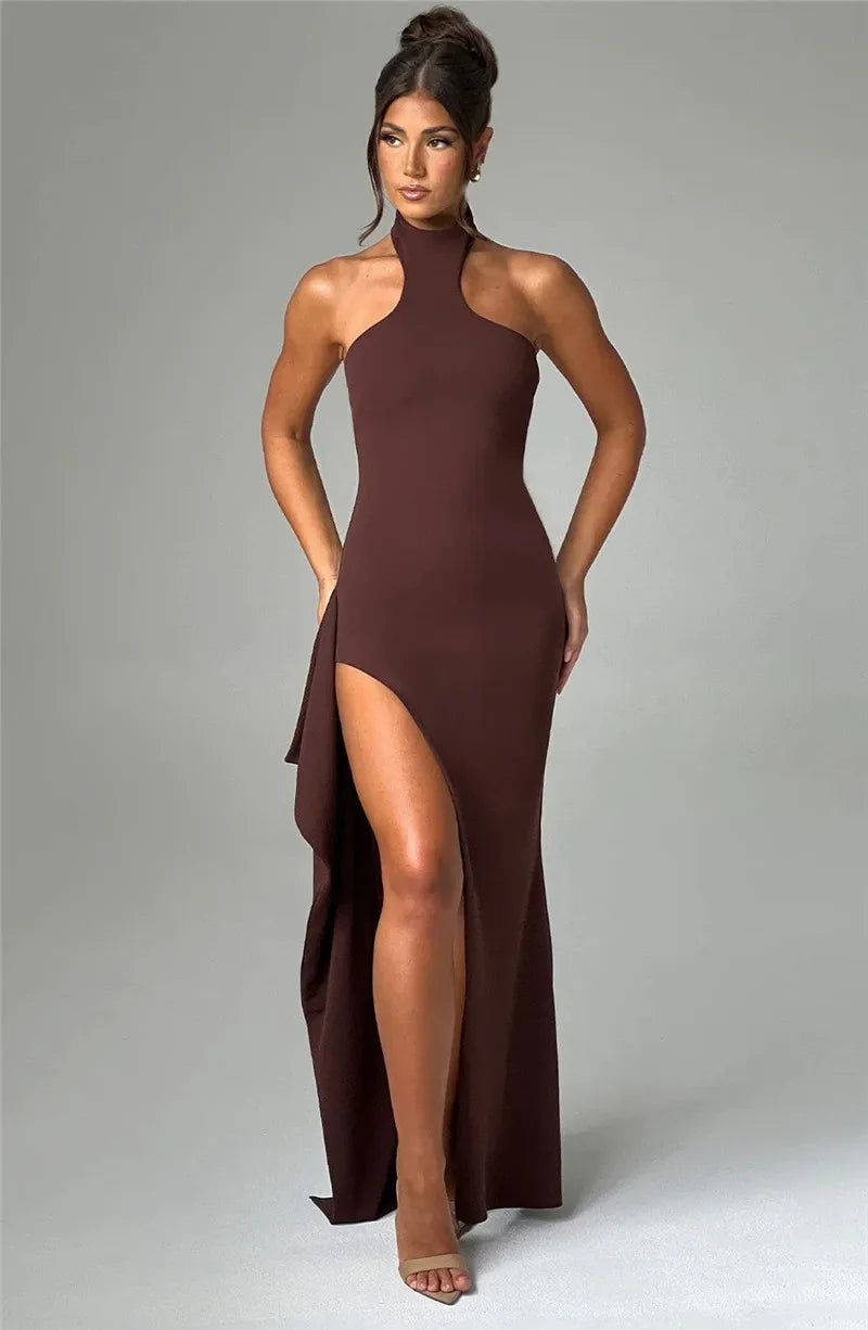 Robe longue dos nu Tamara