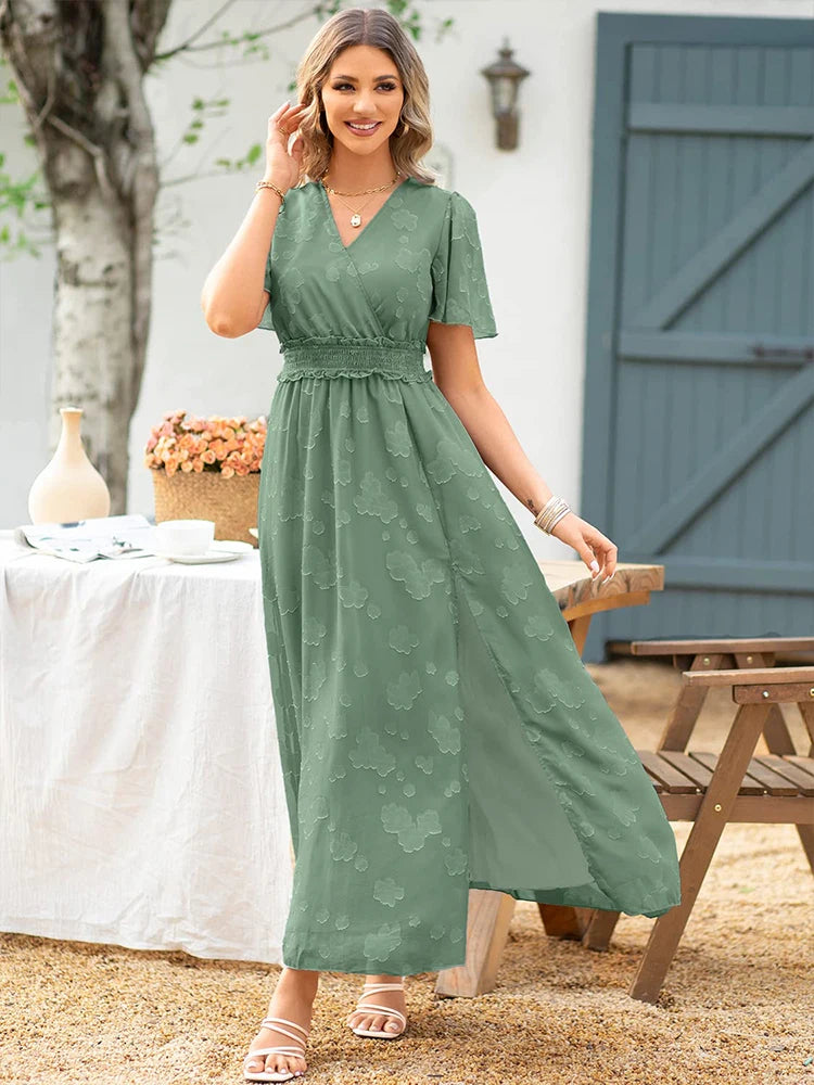 Robe longue fluide Maren