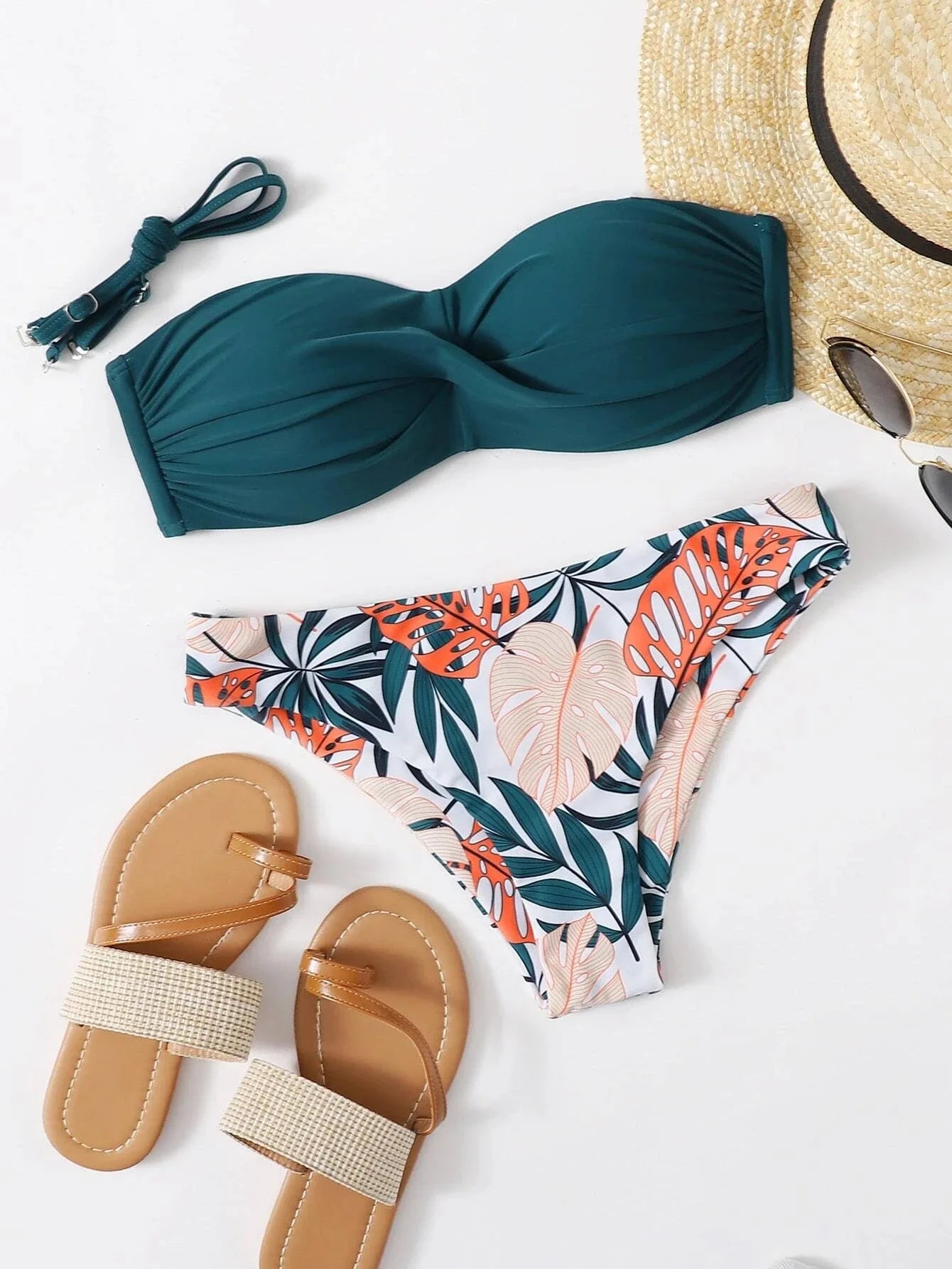 Bikini Tropical Bandeau 