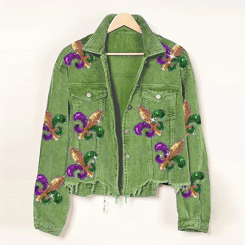 Jacket Sequin Juliette Corduroy