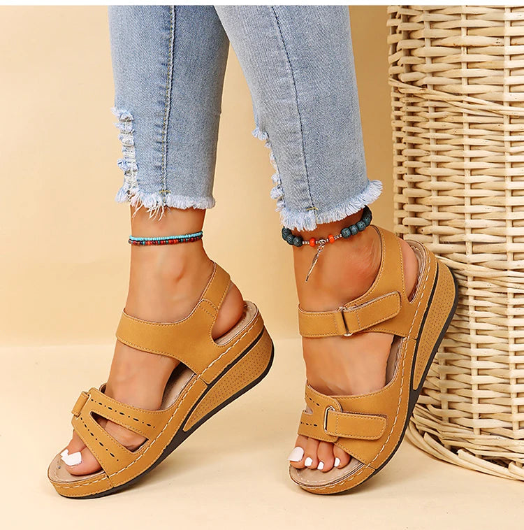 Milly Wedge Sandals