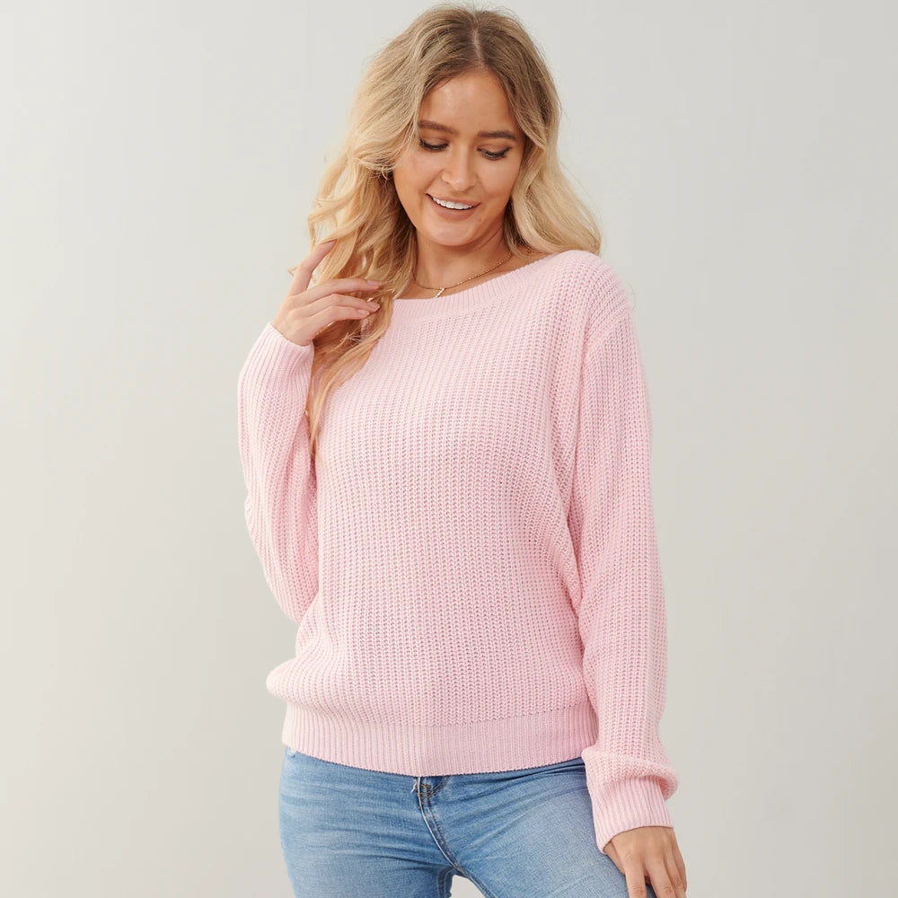 Pull en maille douce Mina