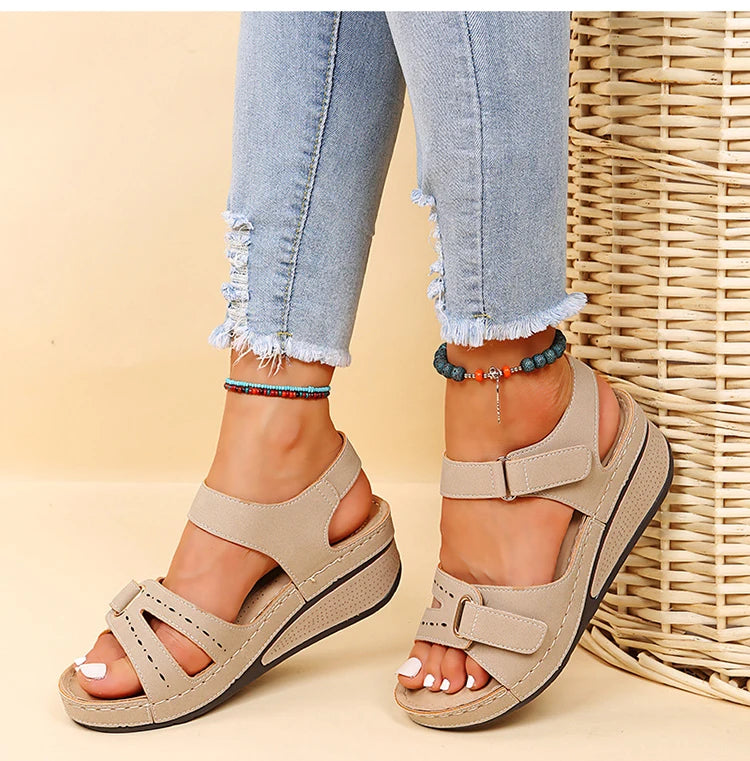 Milly Wedge Sandals