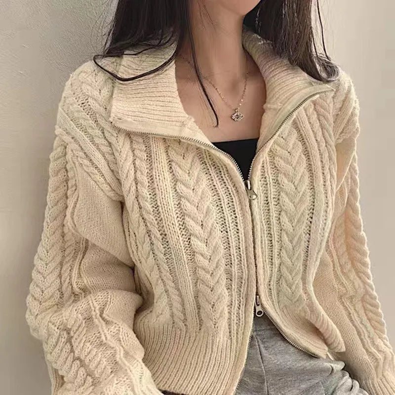 Luella Knitted Zip Sweater