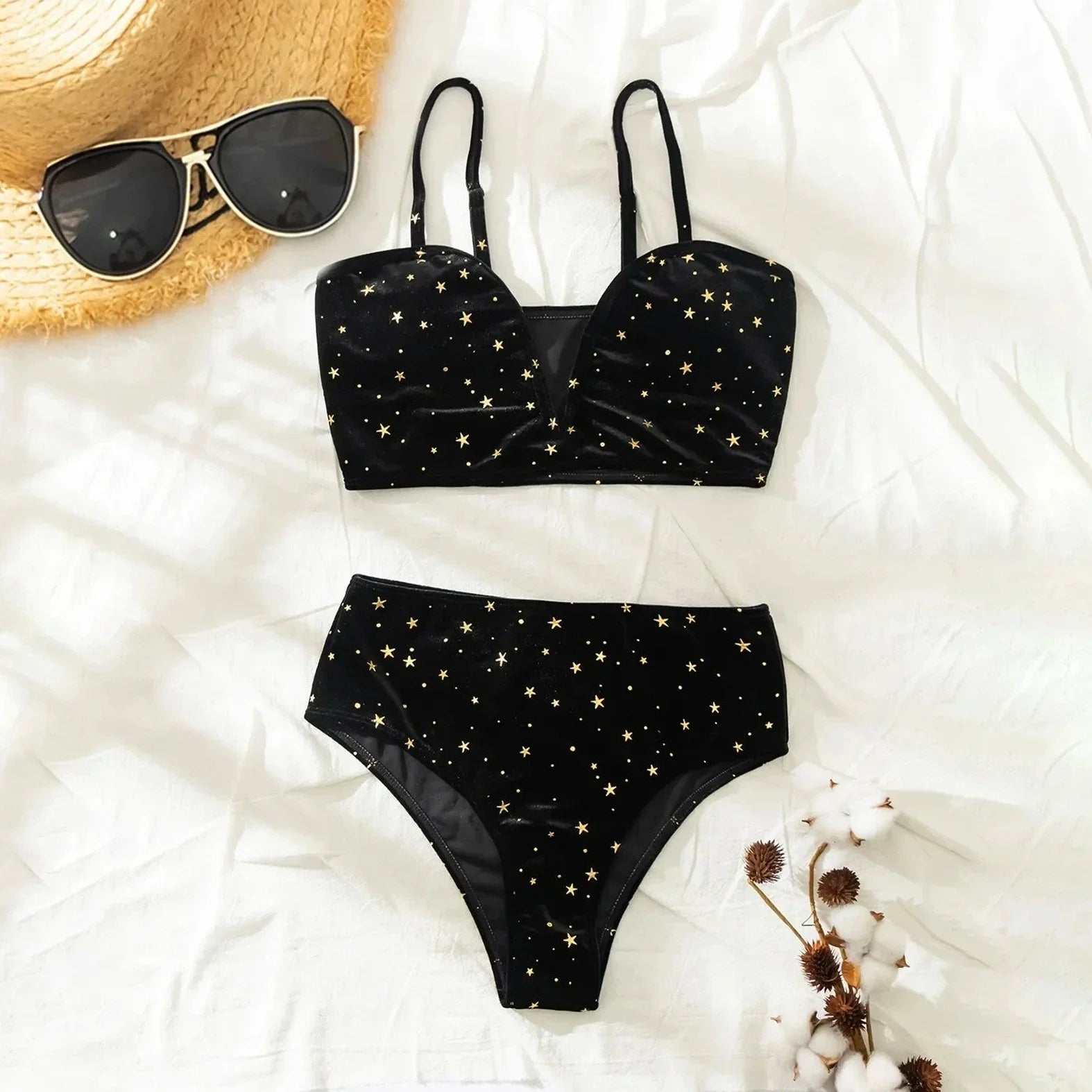 Dubh Velvet 2 Píosa Swimsuit