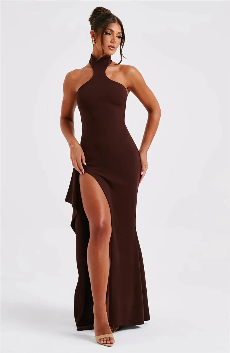 Robe longue dos nu Tamara