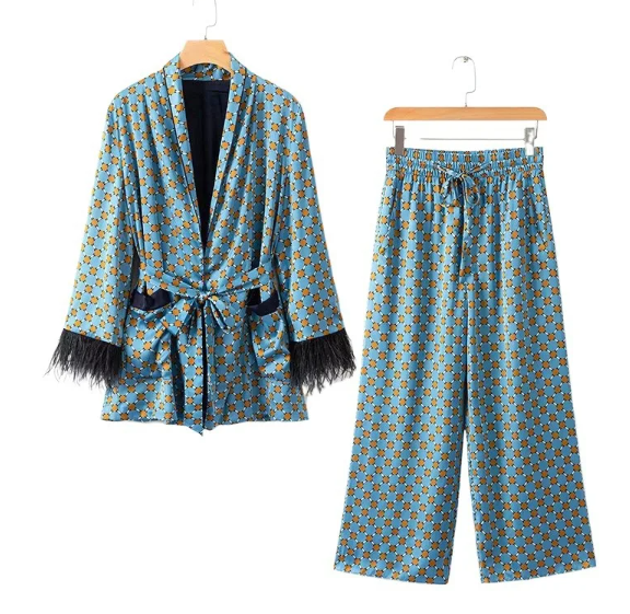 Ensemble élégant kimono Amelia