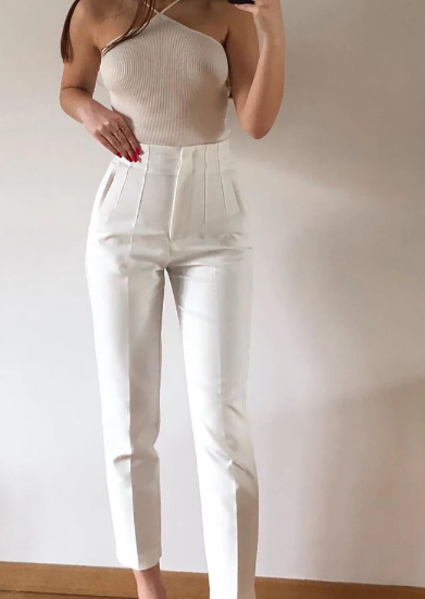 Alyssa Stylish High Waist Pants