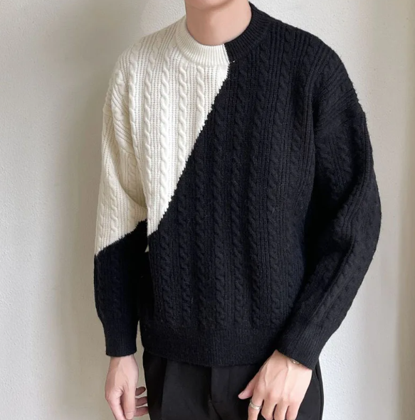 Pull en tricot danois