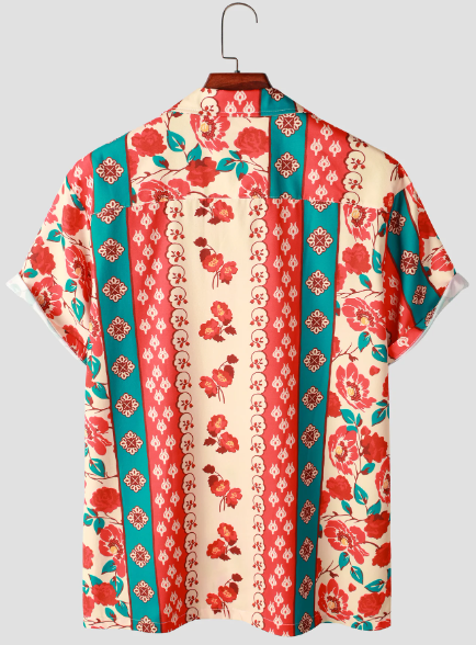 Chemise à imprimé floral Raffael