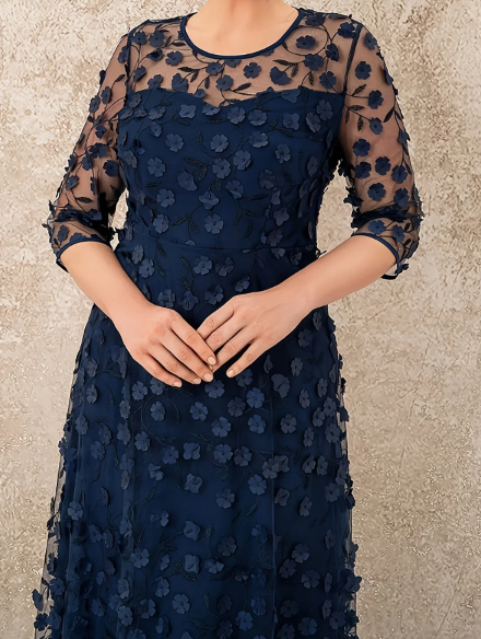 Robe élégante grande taille Shiela