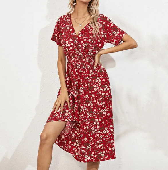 Robe à imprimé fleuri Luisa