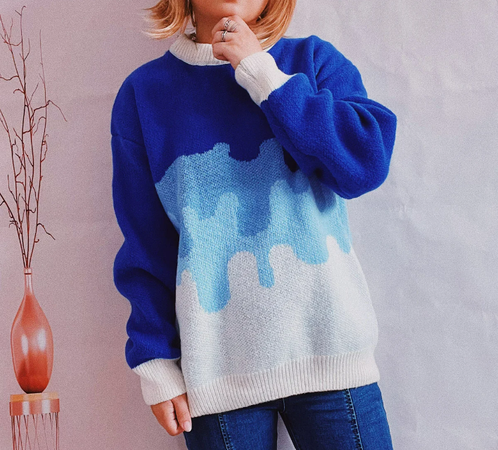 Pull en tricot Gwen