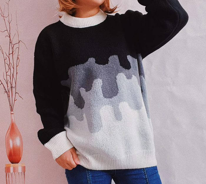 Pull en tricot Gwen