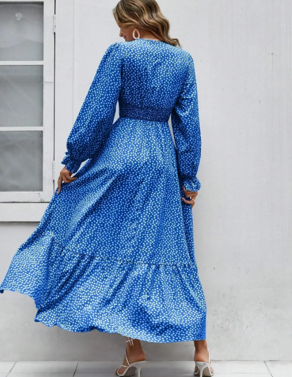 Robe à volants style bohème de Reese