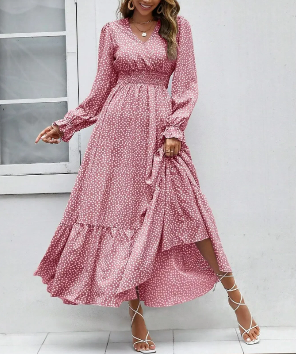 Robe à volants style bohème de Reese