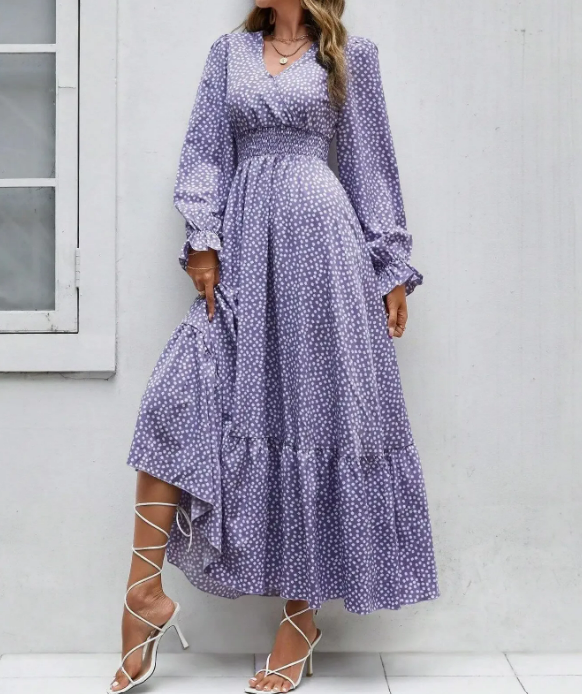 Robe à volants style bohème de Reese