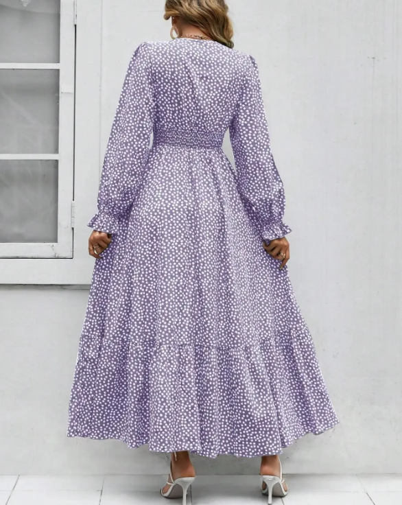 Robe à volants style bohème de Reese