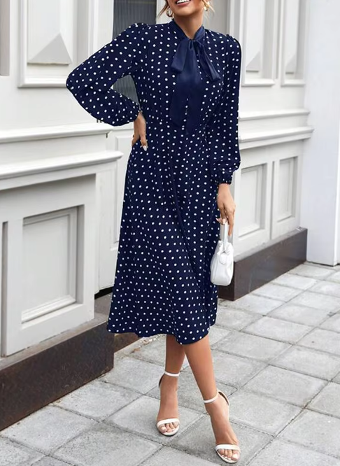 Robe à pois Meghan