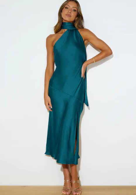 Gúna Jean sleeveless Satin