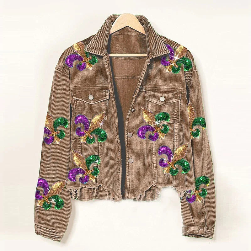 Jacket Sequin Juliette Corduroy