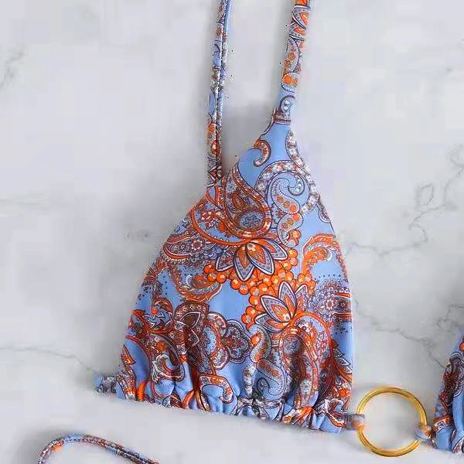 Bikini à imprimé cachemire