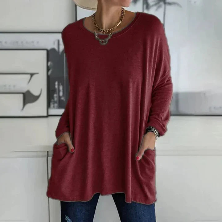 Georgia Cosy Oversized Long Sleeve Top