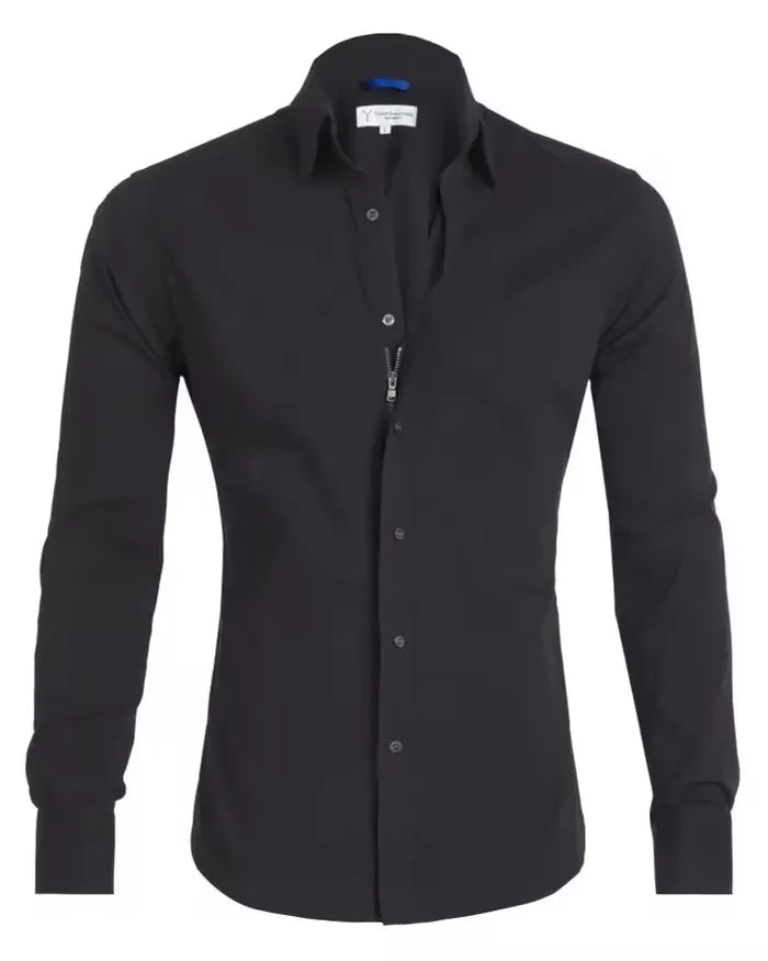 Roger Classic Dress Zip Shirt